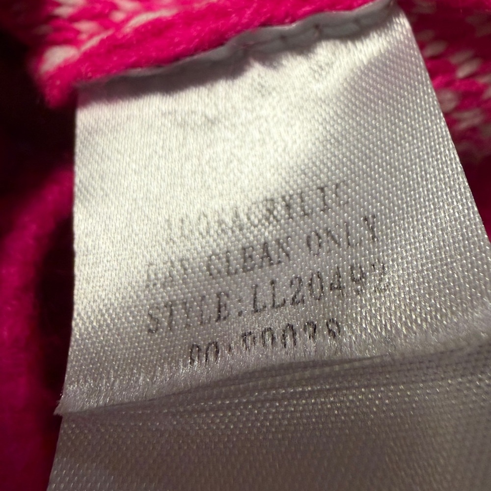Oversized Sassy Shortcake Hot Pink Smiley Face Sweater - Size M - Picture 5 of 5